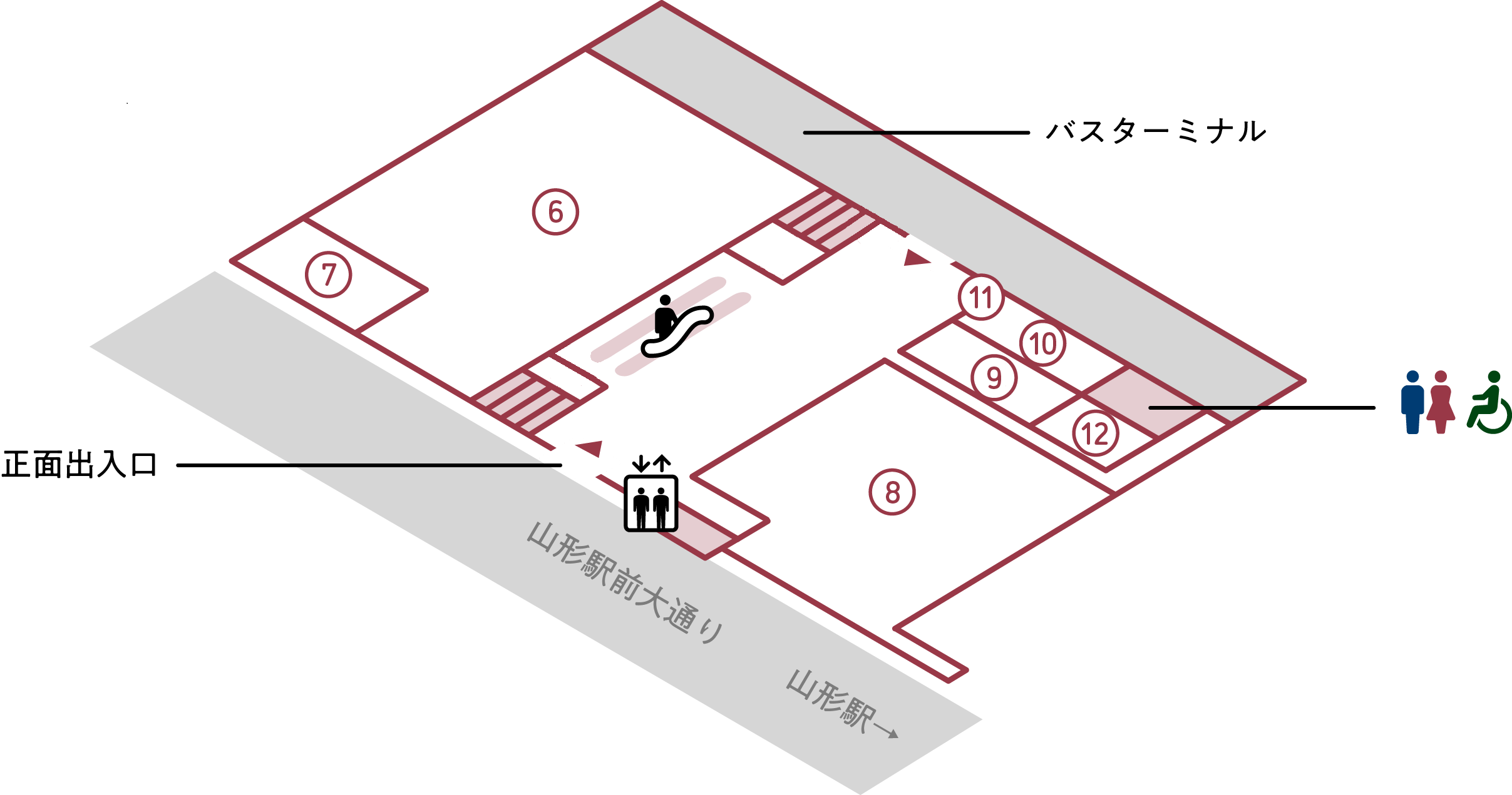 フロアマップ 1F