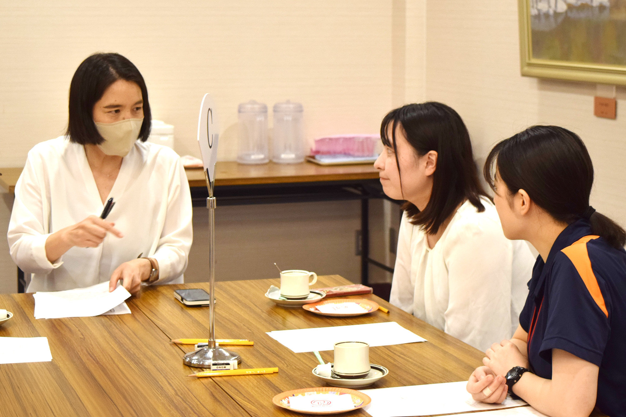 女性社員懇談会の様子