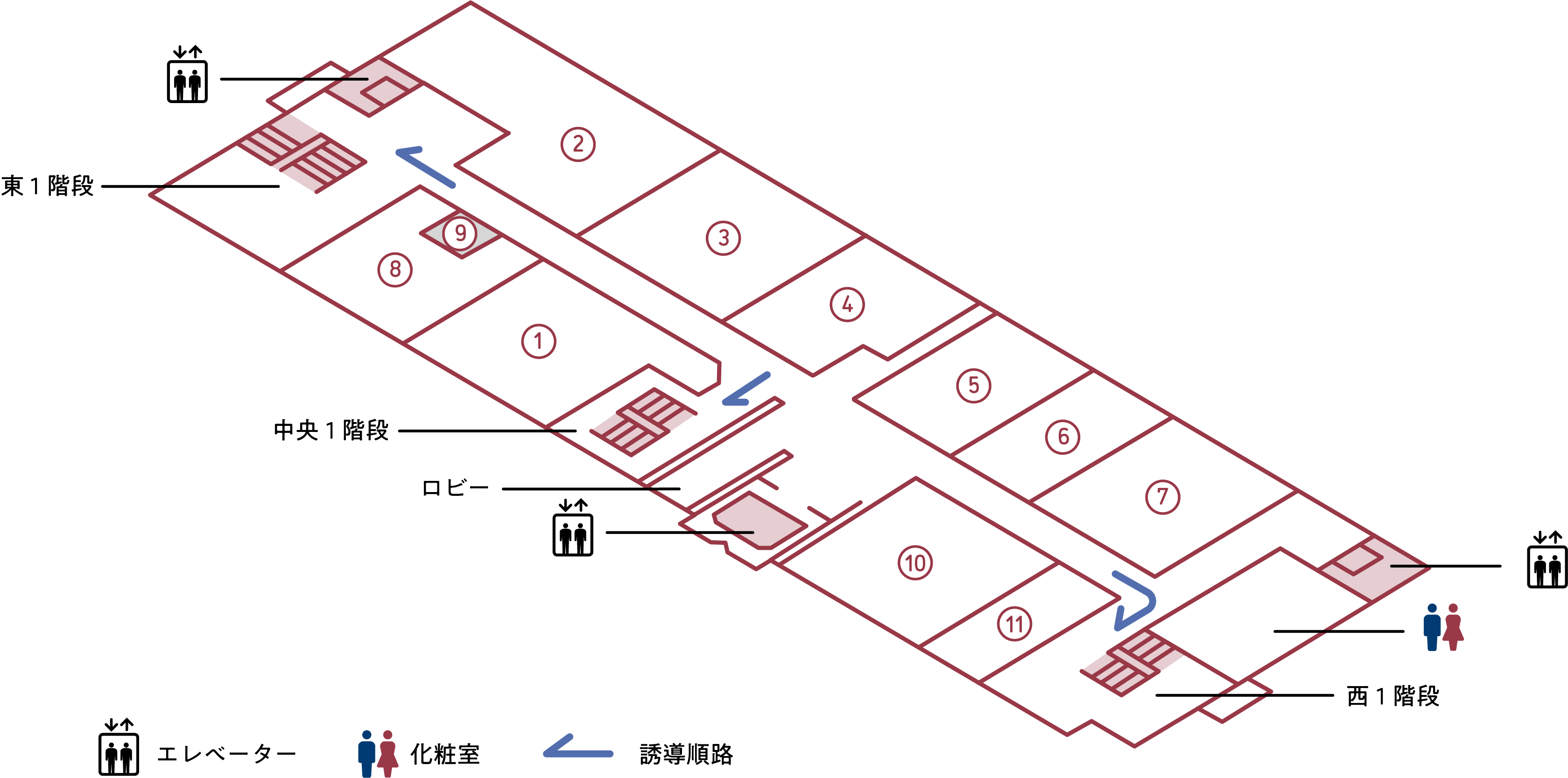 フロアマップ 8F